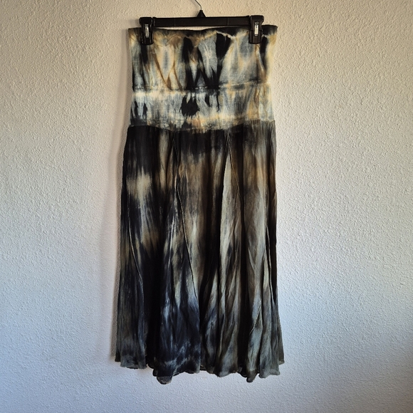 cute options Dresses & Skirts - Cute Options Tie-Dye Boho Maxi Skirt Womens Size S